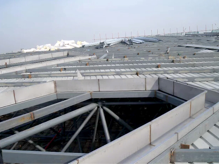 安顺安吉县体育馆网架